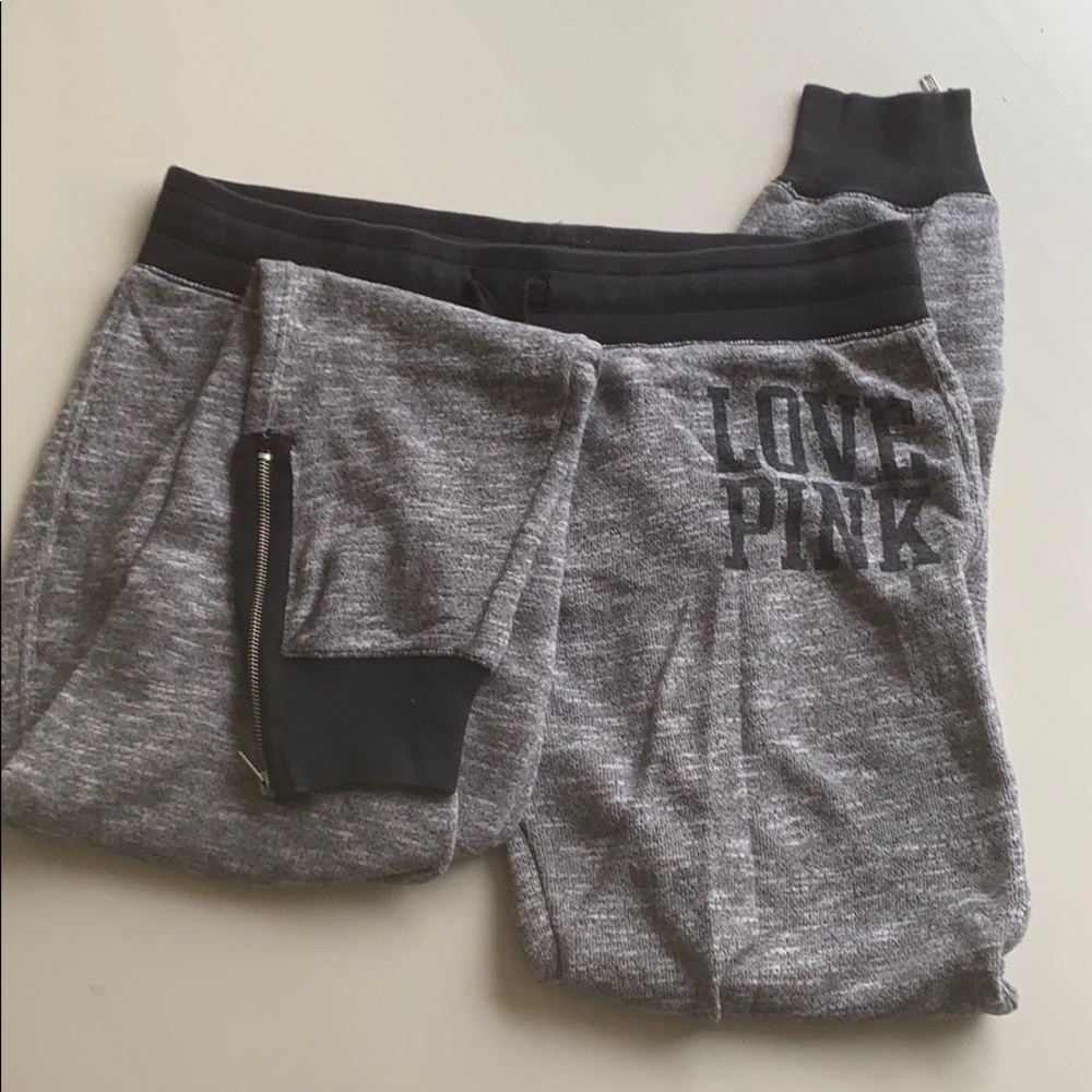 Pink sweats